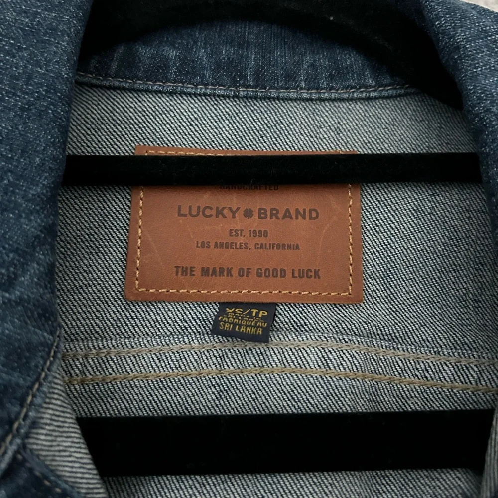 Lucky Brand Blue Denim Jacket - Picture 2 of 6